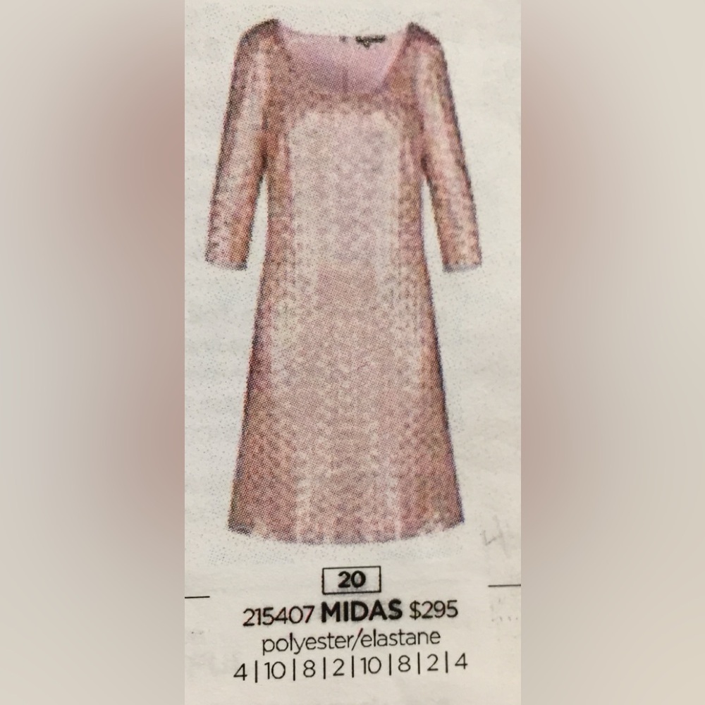 Goergous Pink Sequin Dress by ETCETERA